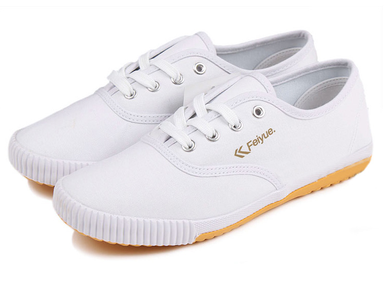  New style Feiyue plain lovers shoes white  Detail image